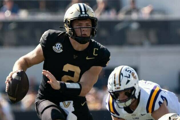 Diego Pavia, No. 10 Vanderbilt to have hands full vs. No. 15 Missouri