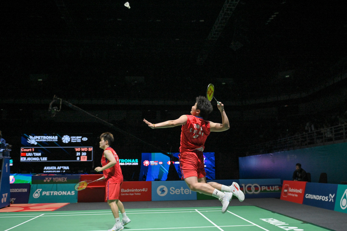 (SP)MALAYSIA-KUALA LUMPUR-BADMINTON-MALAYSIA OPEN-WOMEN'S DOUBLES