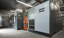 Unity Mine uses Atlas Copco compressors