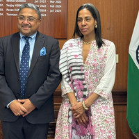 MEA Secy (West) holds talks with International Seabed Authority Secy General