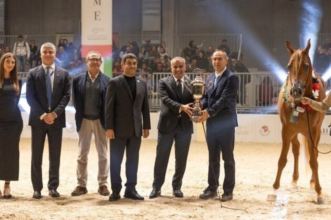 98 horses featured at 9th leg of Emirates Arabian Horse Global Cup in Italy