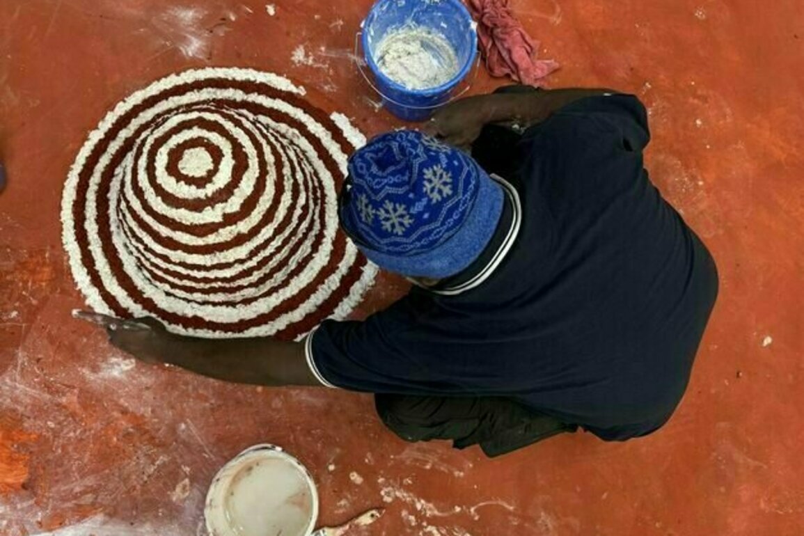 The desert among the snow: how Anmatyerr ceremony men came to create ground paintings in Switzerland