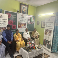 'Flowers Bloom,' a heartfelt collection of life-affirming stories by Dr Krishna Saksena launched in New Delhi