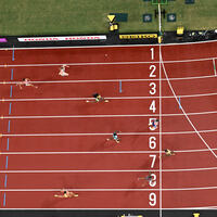 (SP)JAPAN-TOKYO-ATHLETICS-WORLD ATHLETICS CHAMPIONSHIPS-WOMEN'S 200M-SEMIFINAL