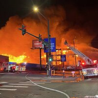 Massive 5-alarm fire still burning after consuming Denver apartment complex