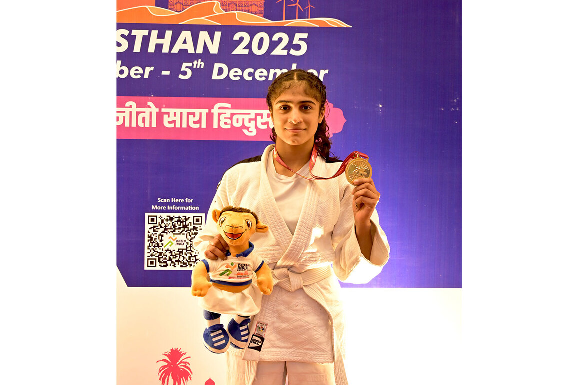 KIUG 2025: Father broke his FD for a dream, judoka Jaanvi repays it with gold in Udaipur