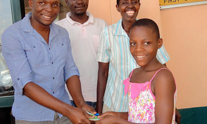 Bomb blast survivor receives help Bomb blast survivor receives help