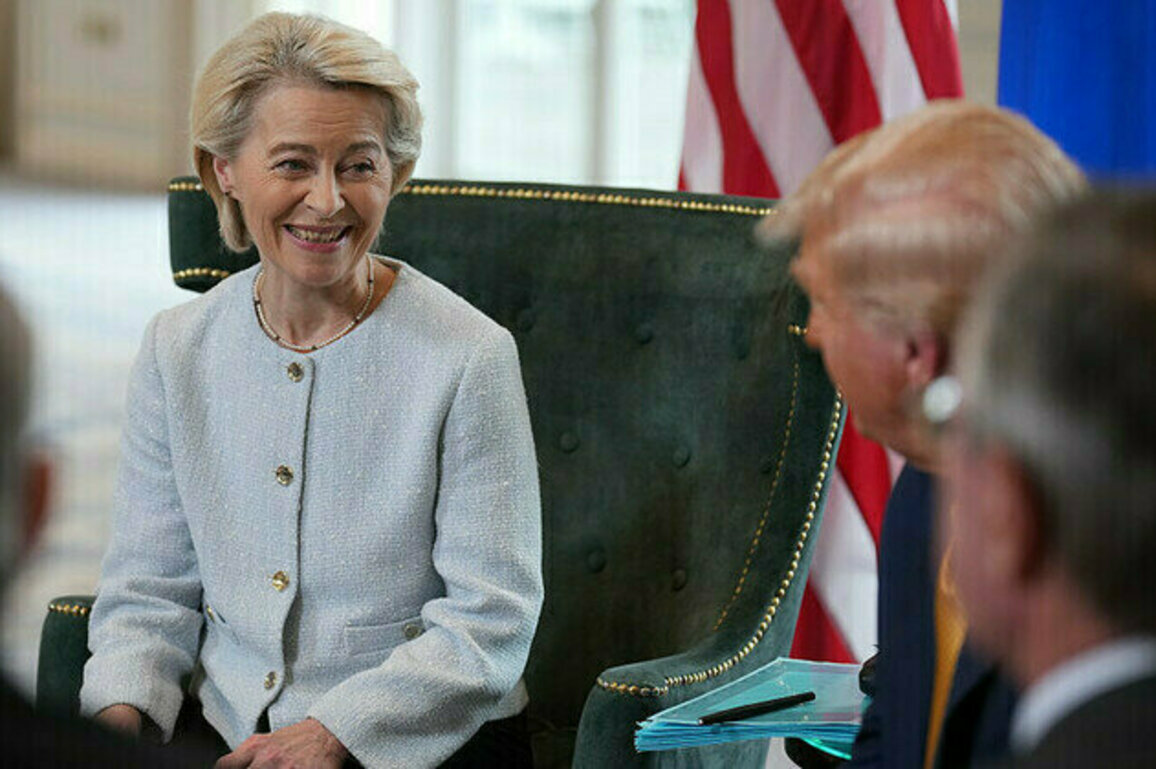 Von der Leyen defends US trade deal