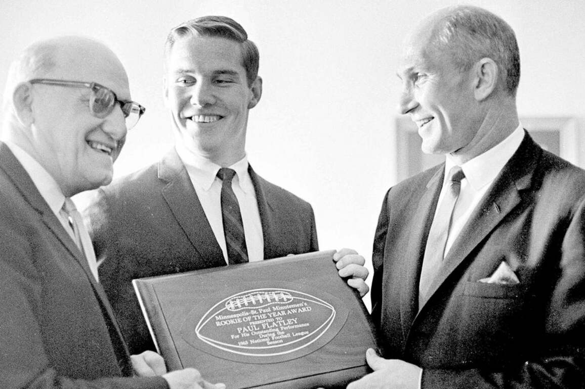 Minnesota Vikings say receiver Paul Flatley has died at 84
