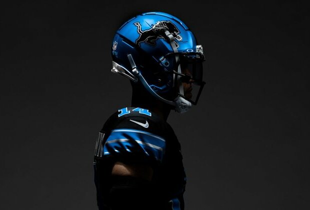 Detroit Lions unveil new uniforms