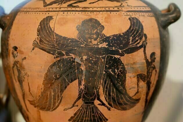 In Ancient Greece and Rome, who were the harpies, and why did they stink so much?