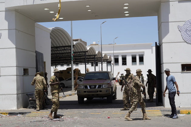 LIBYA-TRIPOLI-VIOLENT CLASHES-SECURITY PERSONNEL-DUTY