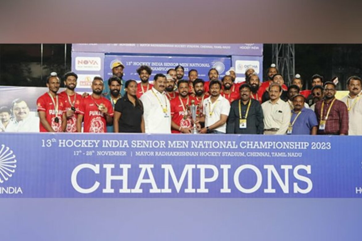 Hockey Punjab secure India Senior Men National Championship title by defeating Hockey Haryana