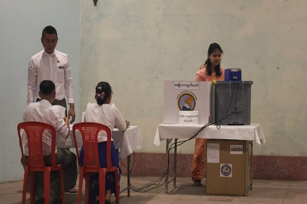 Myanmar junta holds first elections since coup amid ongoing civil war
