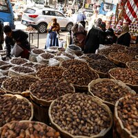 EGYPT-CAIRO-MARKET-RAMADAN-PREPARATION