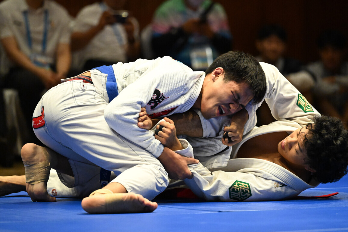 (SP)CHINA-HAINAN-SANYA-ASIAN BEACH GAMES-JIU JITSU-MEN'S -77KG-CONTESTS FOR BRONZE MEDAL(CN)