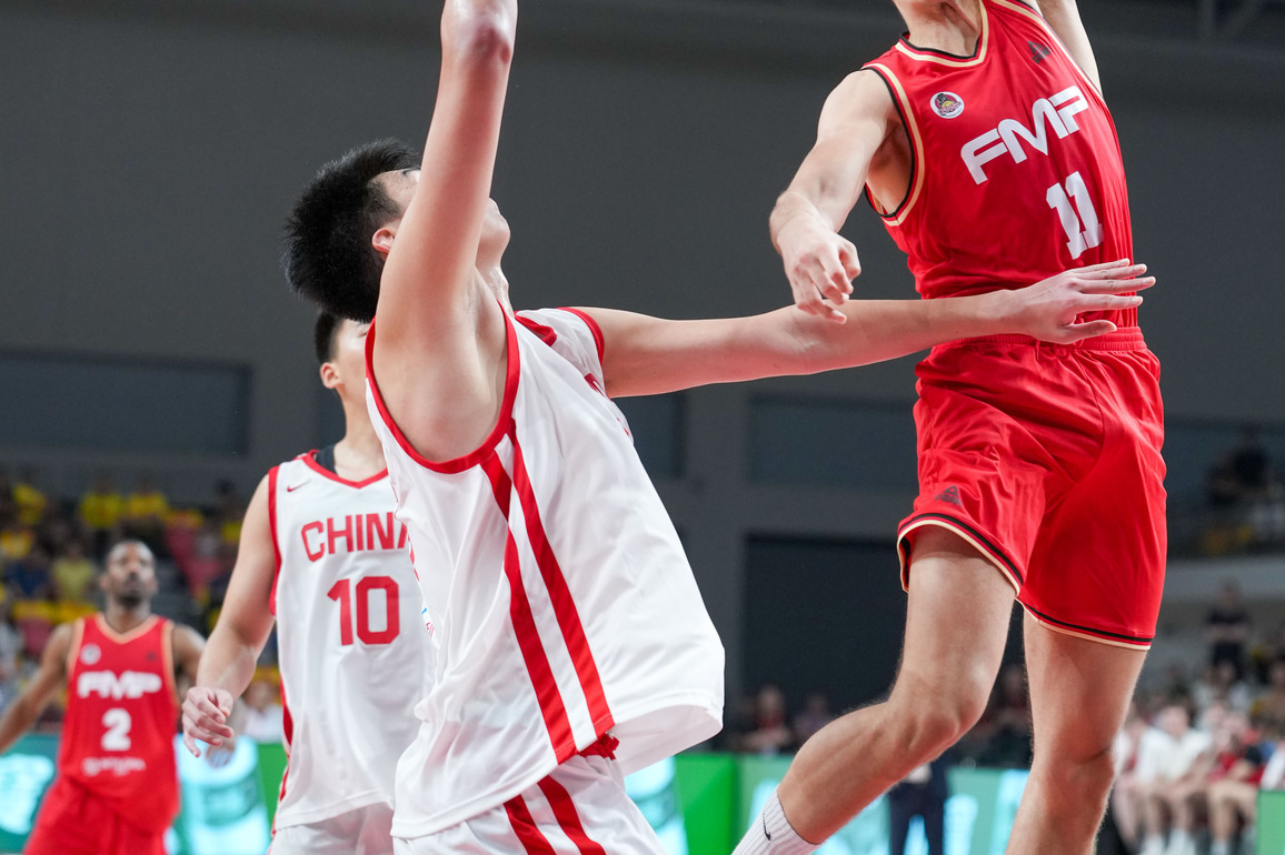 (SP)CHINA-CHANGSHA-BASKETBALL-FRIENDLY MATCH-CHINA VS KK FMP (CN)