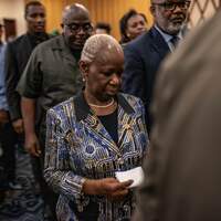 DR CONGO-GOMA-UN ENVOY-M23 REBEL LEADER-PRESS BRIEFING