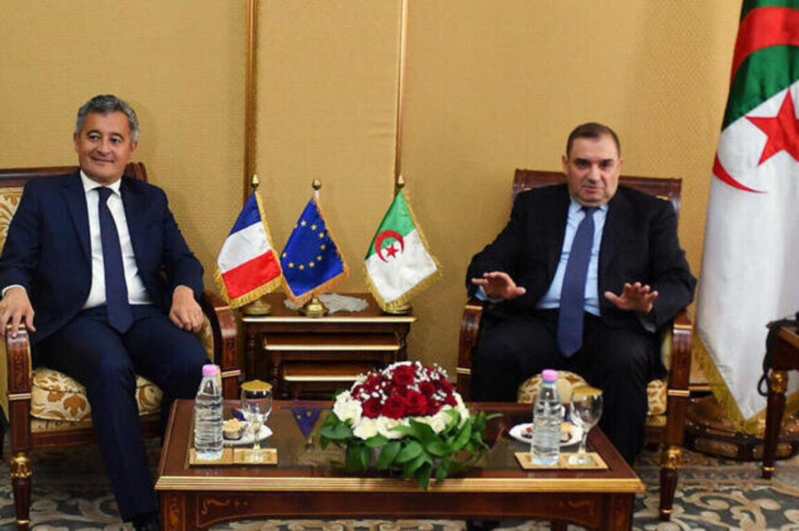 France's justice minister visits Algeria amid diplomatic thaw