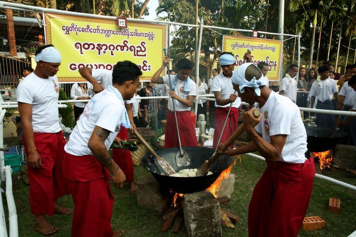 Myanmar's traditional Htamane festival fosters unity, brings community together