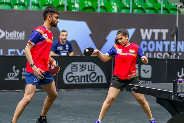 Manush, Diya capture mixed doubles title at WTT Contender Muscat