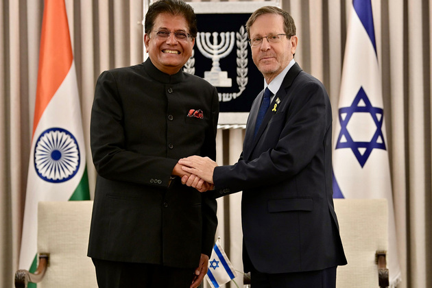 "First big step towards...": Goyal meets Israeli President, welcomes launch of FTA talks