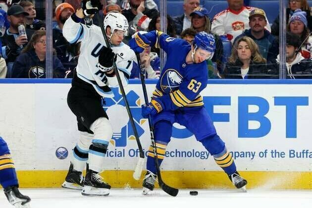 Win-starved Sabres, Mammoth prepared for rematch in Utah