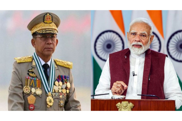 PM Modi speaks to Myanmar military junta chief, offers condolences and assistance