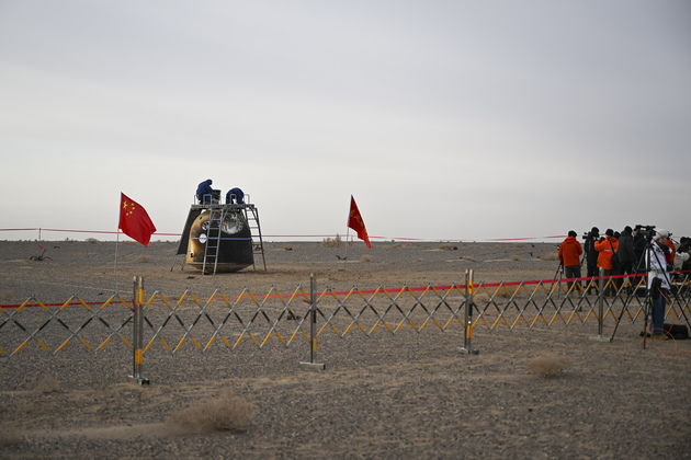 FOCUS | China's Shenzhou-20 return capsule touches down on Earth
