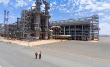 Pluto LNG plant.