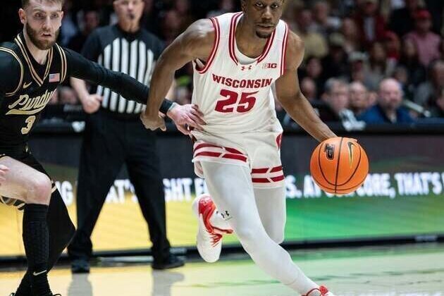 Wisconsin ruins No. 15 Purdue's Senior Day with 18 3-pointers