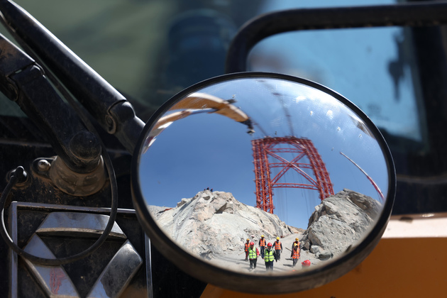 CHINA-GANSU-TAOHE BRIDGE-CONSTRUCTION (CN)