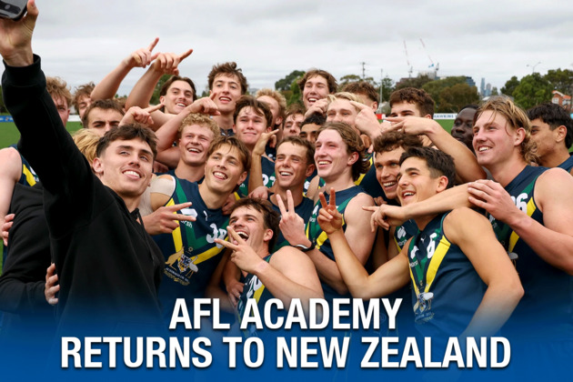 AFL Academy returns to New Zealand  AFL New Zealand