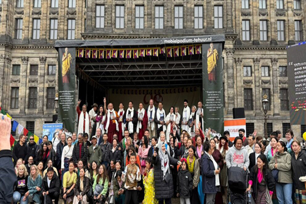 Amsterdam celebration of Dalai Lama's 90th Birthday becomes a symbol of Tibetan unity in exile