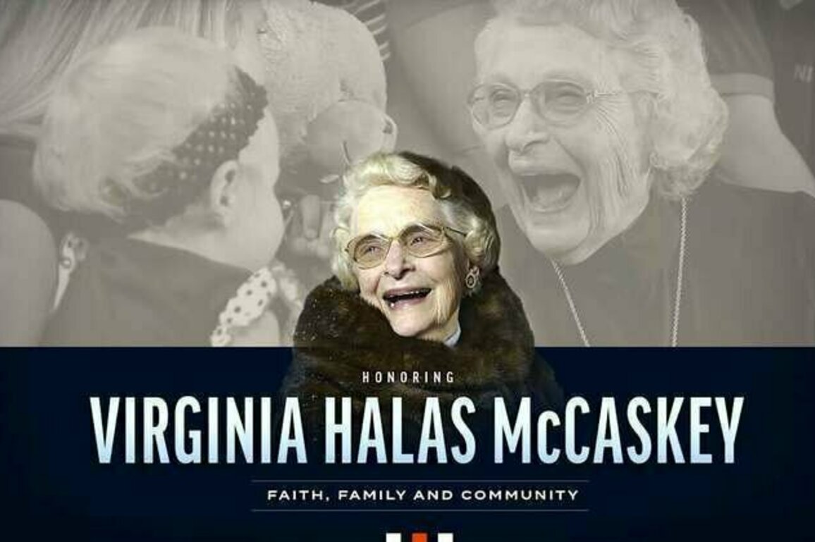 Honoring Mrs. McCaskey: Faith, Family and Community