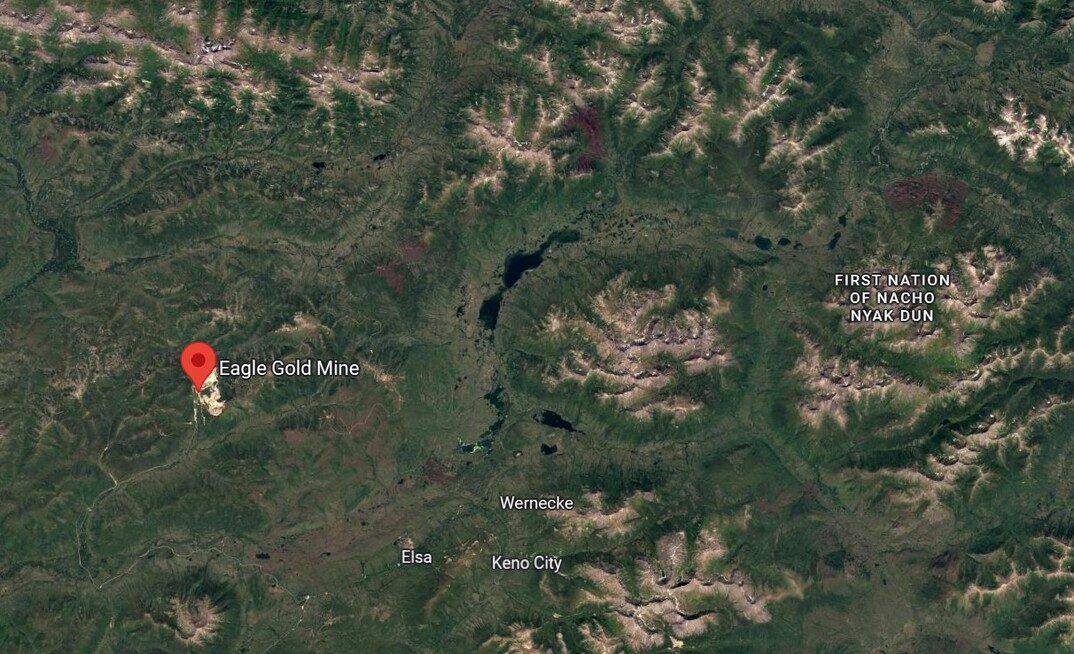 Site of Eagle Gold.