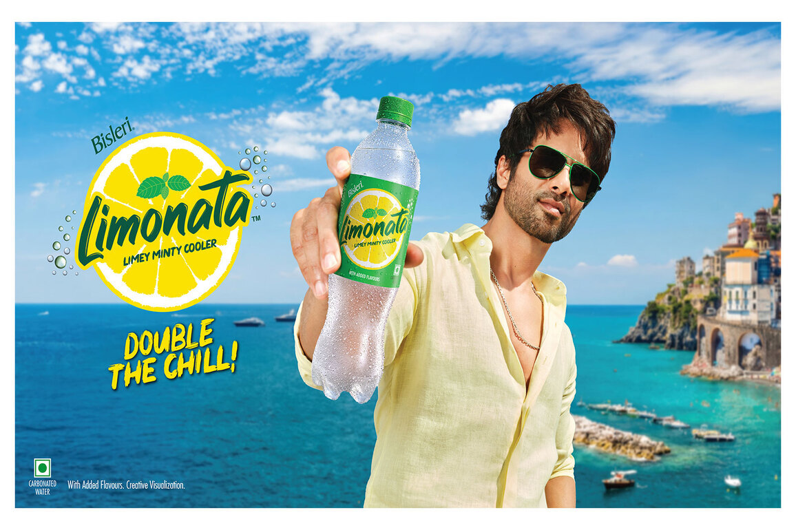Bisleri Limonata Launches the New "DoubleTheChill" Campaign Featuring Shahid Kapoor