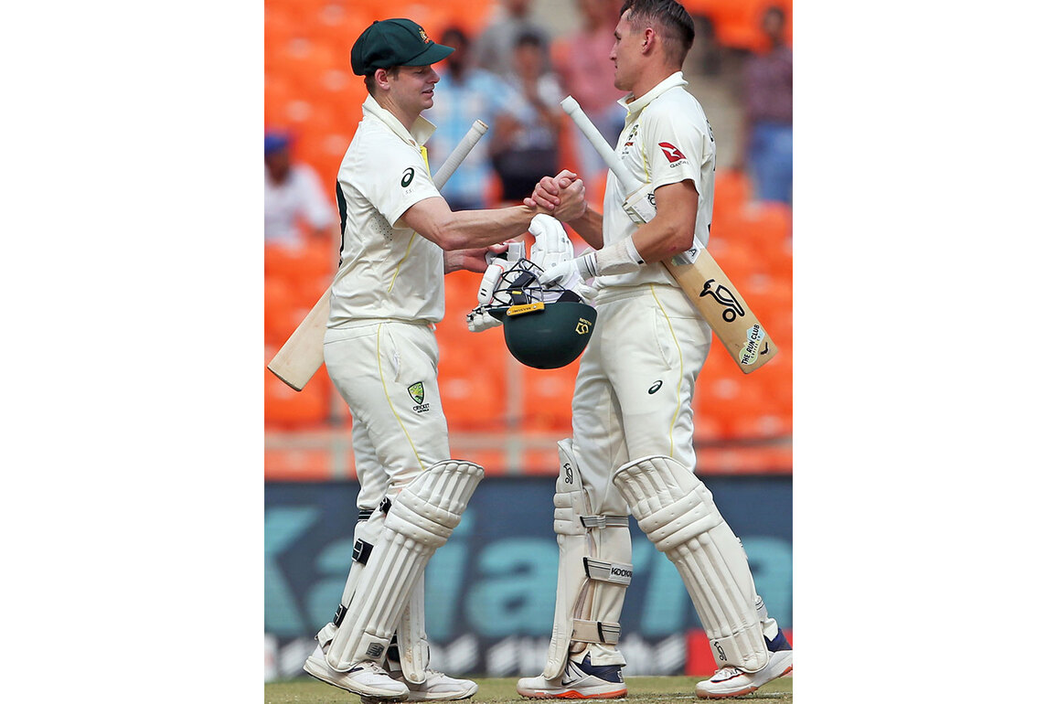 Weatherald, Labuschagne, Smith lead Australia to 378/6 at Stumps on Day 2 in Gabba Test