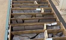 Manganese drill core from the North Star project in Minnesota, US