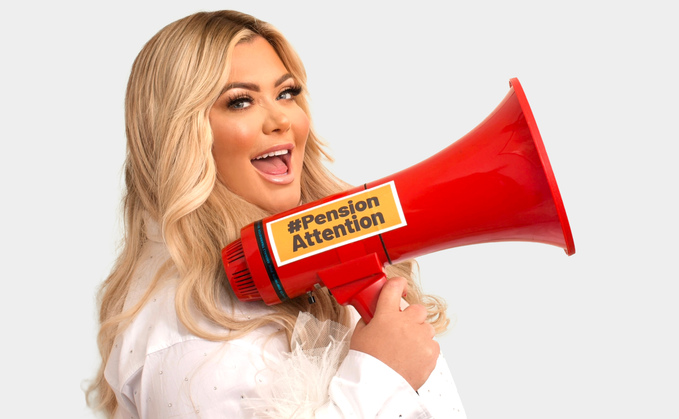 Gemma Collins was the star of the 2024 Pension Attention campaign Gemma Collins was the star of the 2024 Pension Attention campaign