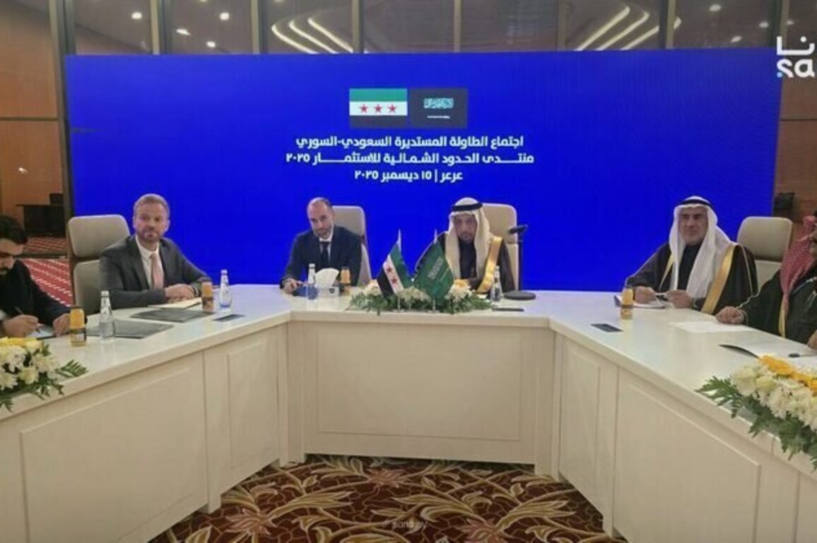 Syria, Saudi Arabia discuss investment cooperation at Arar Forum