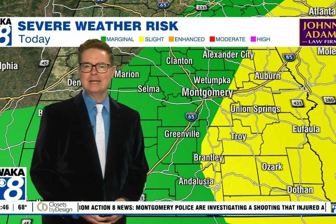 More rain and thunderstorms in some areas today - WAKA 8