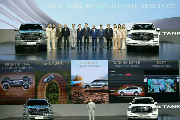 GWM TANK500 HEV Launches in Thailand and Opens Global First Pre-sale