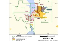 The Mingoola tenements (red) overlap Lake Oil’s petroleum exploration permit applications