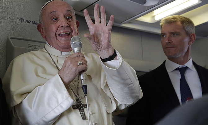 Pope 'not afraid' of schism in Catholic Church Pope 'not afraid' of schism in Catholic Church