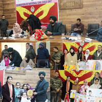 J-K: National Girl Child Day celebrated at DC Office Doda; DC highlights girl education importance