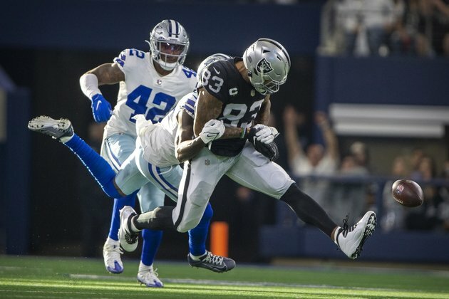Raiders TE Darren Waller (knee) ruled out vs. Cowboys