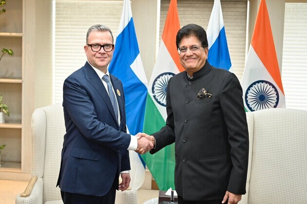Piyush Goyal meets with Finland PM, Swiss Confederation PM to discuss furtherance of trade ties