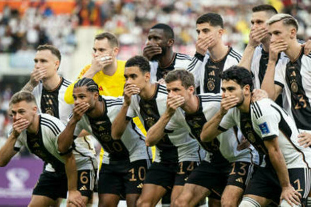 World Cup star critical of German protest