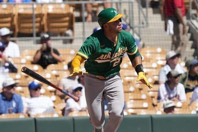 A's reinstate C Shea Langeliers, DFA C Austin Wynns